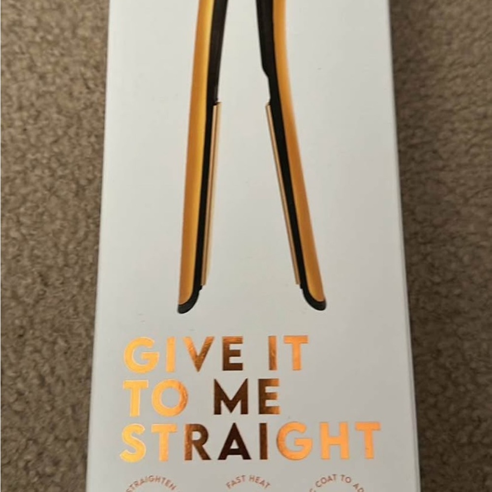 Gold Hair Straightener